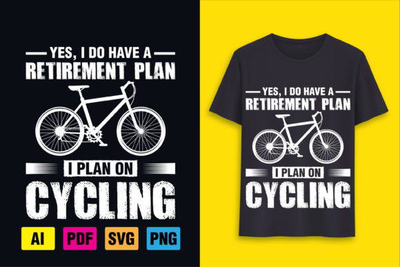 Cycling T-Shirt Design: Creative Assets for Modern Branding