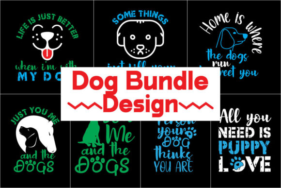Dog Bundle | T-shirt Design: A Creative Asset for Modern Branding
