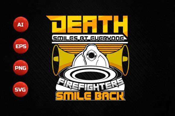 Firefighter T-shirt Design 157: Bold Tribute Graphics