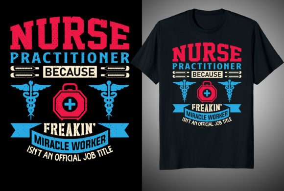 Nurse Practitioner T-Shirt Design: Creative Assets for Impactful Branding